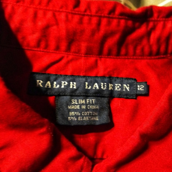 Boys Ralph Lauren Button Down (Darker in person) - Picture 4 of 4